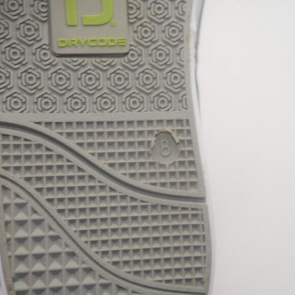 NEW Dry Code Men's 8 Deck Fishing Rain Ankle Boots Waterproof Pull On White - Picture 9 of 10